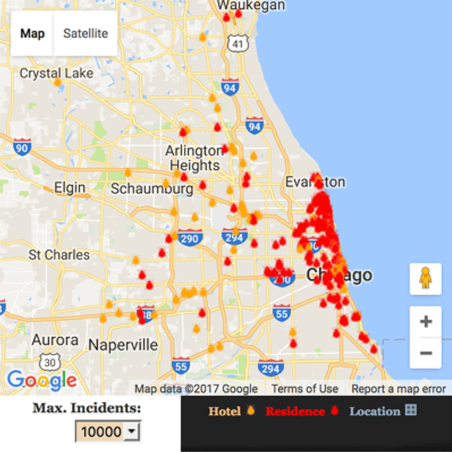 Map of Bedbugs in Chicago.png